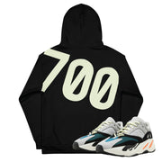 YZY 700 WAVE RUNNER HOODIE - Sneaker Tees to match Air Jordan Sneakers