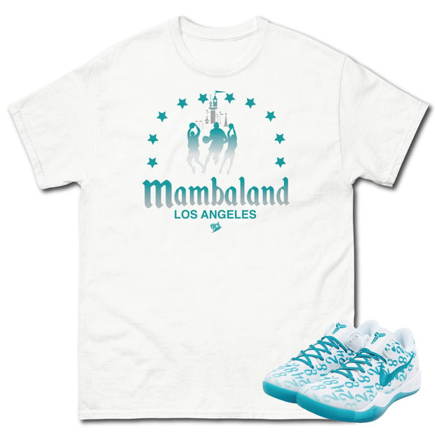 Kobe "RADIANT EMERALD" Mambaland Shirt - Sneaker Tees to match Air Jordan Sneakers