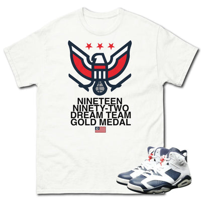 Retro 6 Olympic American Eagle Shirt