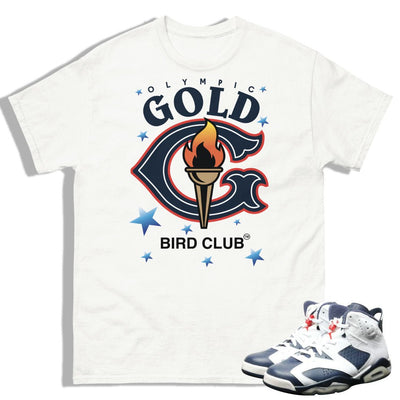 Retro 6 Olympic Gold Shirt