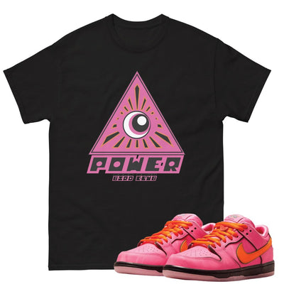 Power Puff SB Blossom Power Eye Shirt - Sneaker Tees to match Air Jordan Sneakers