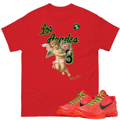 Reverse Grinch Kobe 6 Protro Angels Shirt - Sneaker Tees to match Air Jordan Sneakers