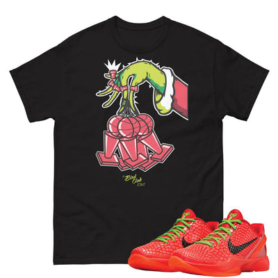 Reverse Grinch Kobe 6 Protro Championships Shirt - Sneaker Tees to match Air Jordan Sneakers