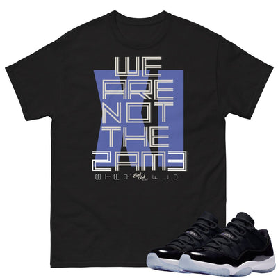Retro 11 Space Jam Low "We are not the same" Shirt