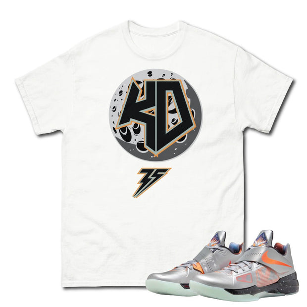 KD 4 GALAXY MOON Shirt - Sneaker Tees to match Air Jordan Sneakers
