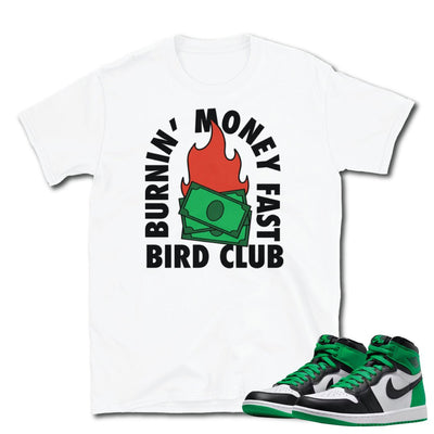 Retro 1 Lucky Green B.M.F Shirt - Sneaker Tees to match Air Jordan Sneakers