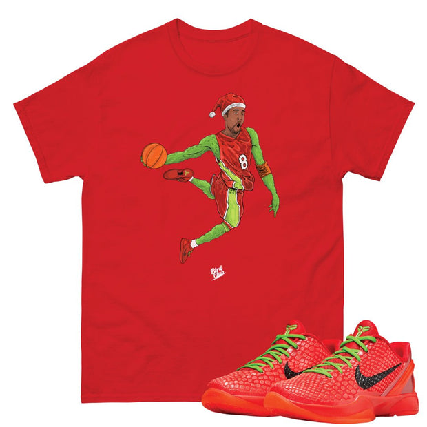 Reverse Grinch Kobe 6 Protro "Dunk" Shirt - Sneaker Tees to match Air Jordan Sneakers