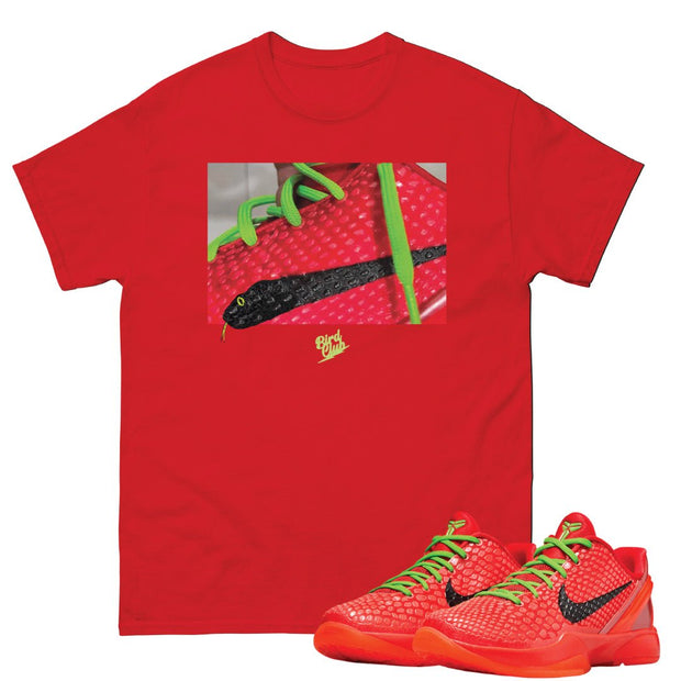 Reverse Grinch Kobe 6 Protro Mamba Swoosh Shirt - Sneaker Tees to match Air Jordan Sneakers