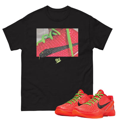 Reverse Grinch Kobe 6 Protro Mamba Swoosh Shirt - Sneaker Tees to match Air Jordan Sneakers
