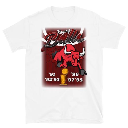 Ragin' Bulls 3 Peat Shirt - Sneaker Tees to match Air Jordan Sneakers
