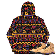 Retro 7 Afrobeats Hoodie - Sneaker Tees to match Air Jordan Sneakers