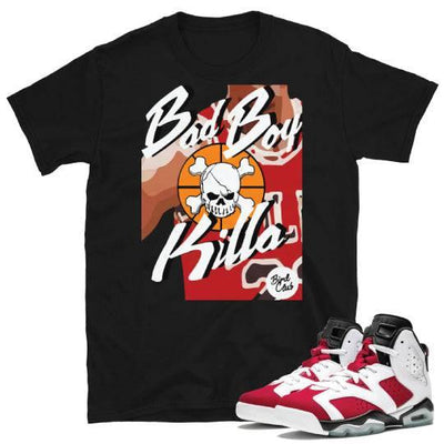 Retro Jordan 6 Carmine shirt - Sneaker Tees to match Air Jordan Sneakers