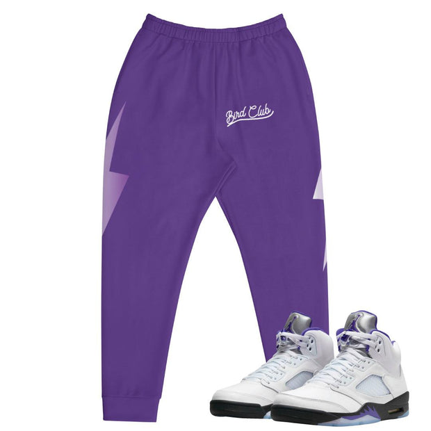 Retro 5 Concord Joggers - Sneaker Tees to match Air Jordan Sneakers
