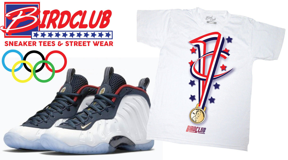 OLYMPIC PENNY FOAMPOSITE SHIRT - Sneaker Tees to match Air Jordan Sneakers