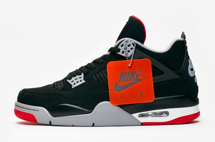 Air Jordan 4 "Bred" release & Sneaker Tees to match - Sneaker Tees to match Air Jordan Sneakers