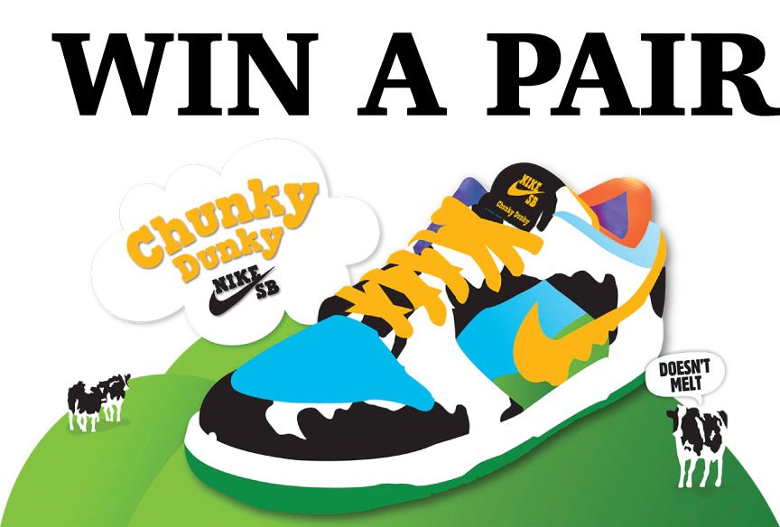 Ben & Jerry Chunky Dunky Give Away - Sneaker Tees to match Air Jordan Sneakers