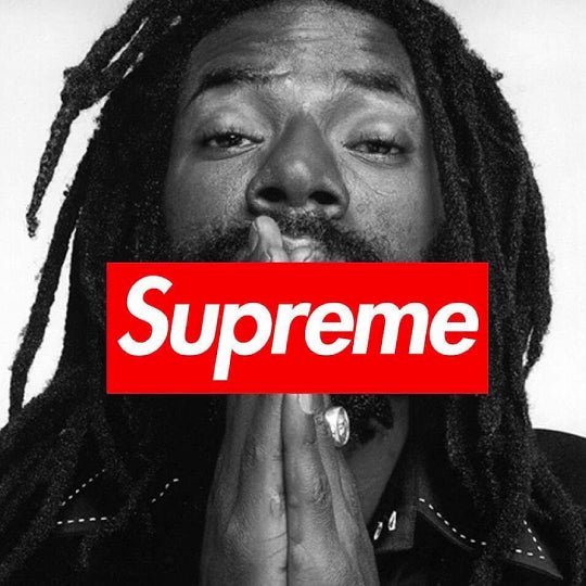 Supreme x Buju Banton - Sneaker Tees to match Air Jordan Sneakers