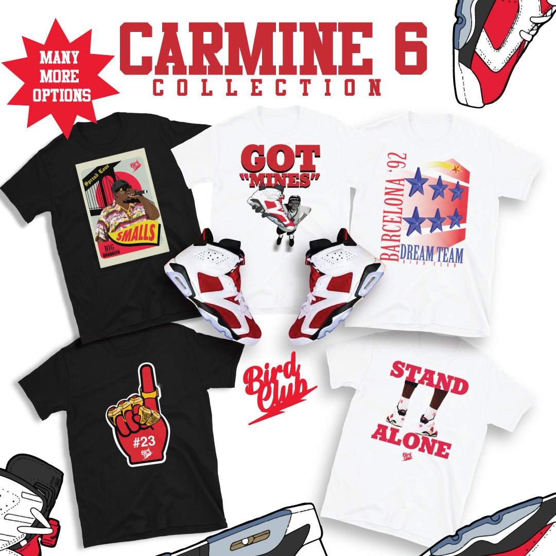 Carmine 6 Matching Shirts - Sneaker Tees to match Air Jordan Sneakers