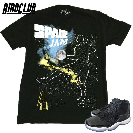 Air Jordan 11 Space Jam Release info, shirt to match and more - Sneaker Tees to match Air Jordan Sneakers