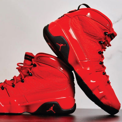 Air Jordan 9 "Chile Red" and What to wear with them.