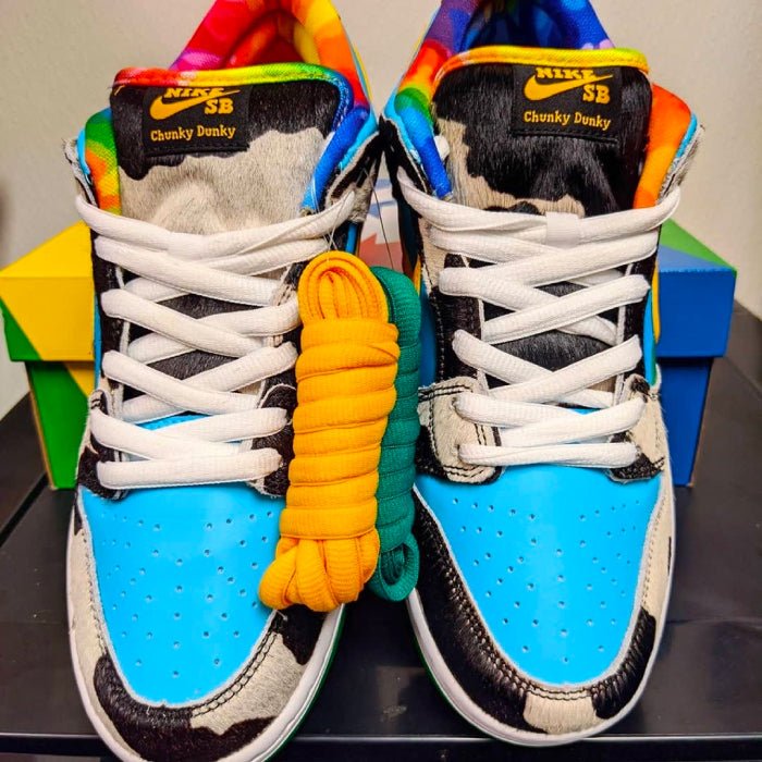 "The SCOOP" on the Ben & Jerry's x Nike SB Dunk Low Collab - Sneaker Tees to match Air Jordan Sneakers