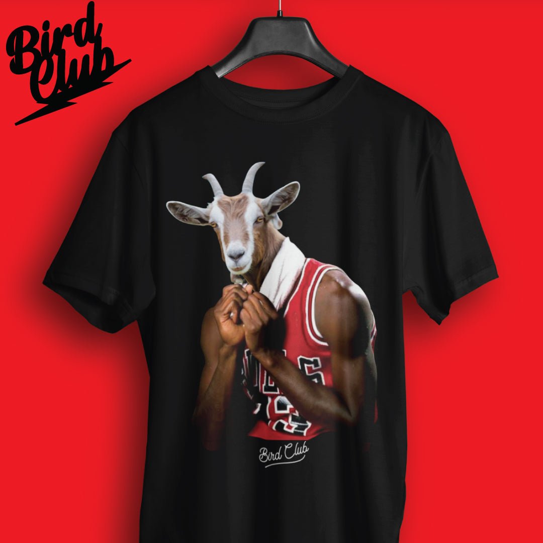 Air Jordan GOAT tee to match Red Thunder 4 sneakers - Sneaker Tees to match Air Jordan Sneakers