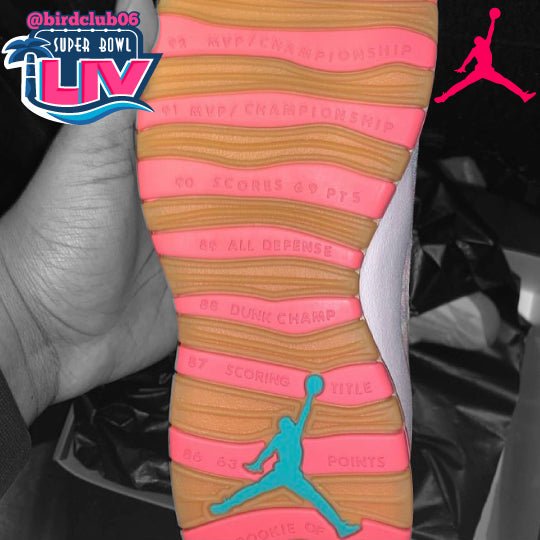 Super Bowl Retro 10 Sneak Peek - Sneaker Tees to match Air Jordan Sneakers