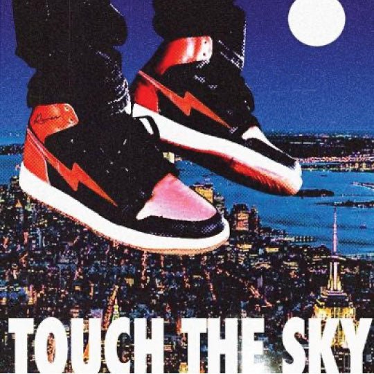 Kool Kiy brings the heat with a classic Jordan silhouette - Sneaker Tees to match Air Jordan Sneakers
