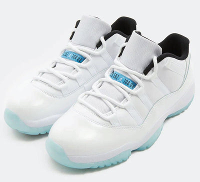 The Air Jordan 11 “Legend Blue” April release and Shirts to match.