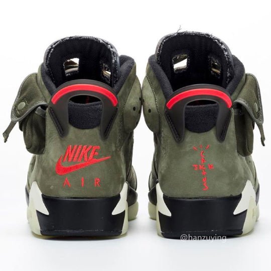 Travis Scott x Air Jordan 6 - Sneaker Tees to match Air Jordan Sneakers