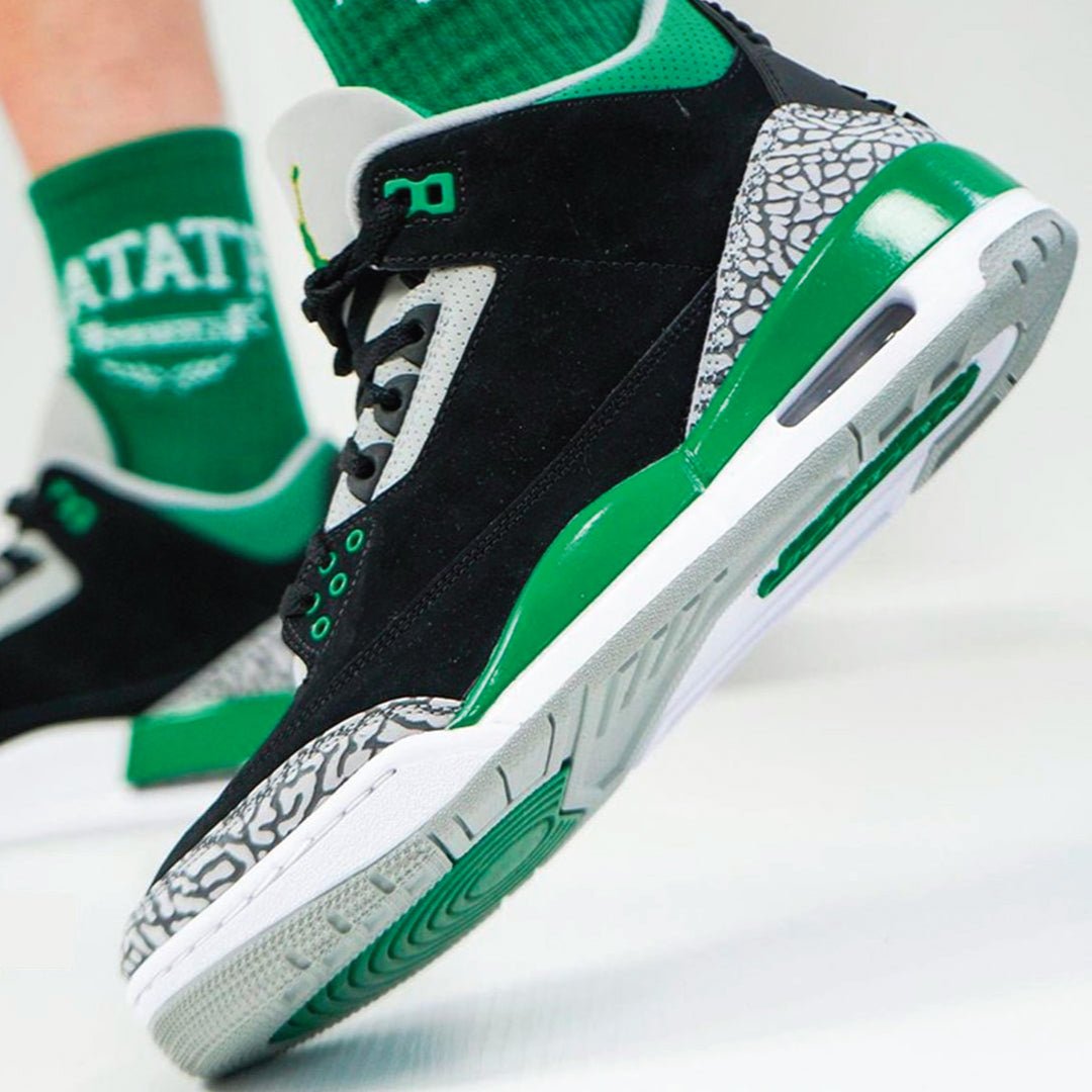 RETRO 3 "PINE GREEN" SHIRTS - Sneaker Tees to match Air Jordan Sneakers