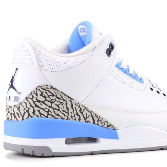 Retro 3 UNC SHIRTS - Sneaker Tees to match Air Jordan Sneakers