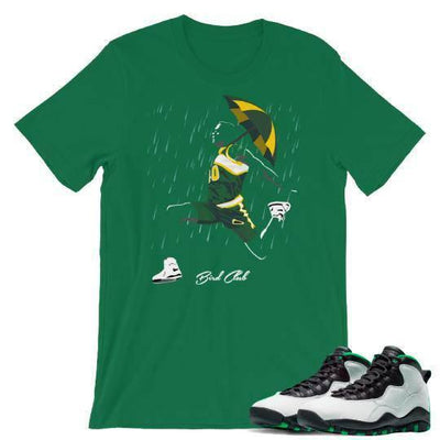 Air Jordan 10 Supersonics shirt - Sneaker Tees to match Air Jordan Sneakers