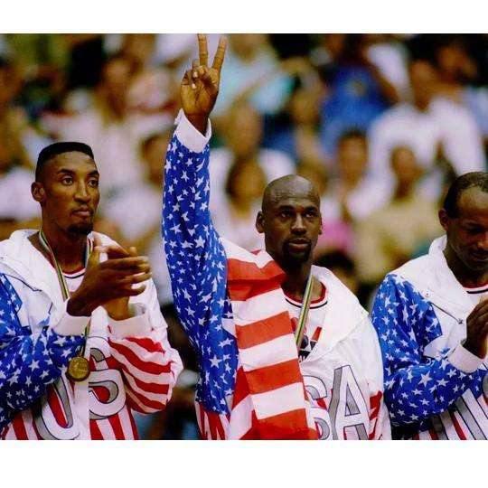 1992 USA DREAM TEAM OLYMPICS REPLICA - Sneaker Tees to match Air Jordan Sneakers