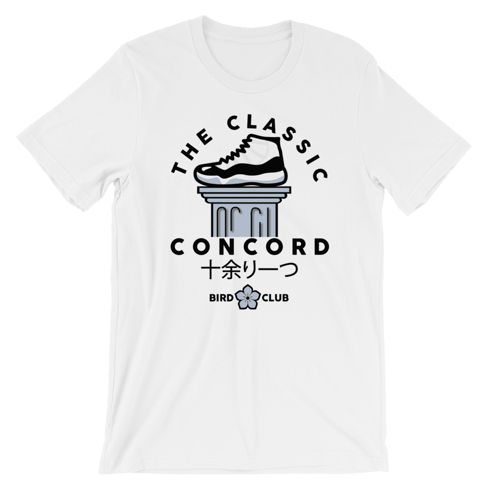 Jordan 11 Concord Classic Tee - Sneaker Tees to match Air Jordan Sneakers