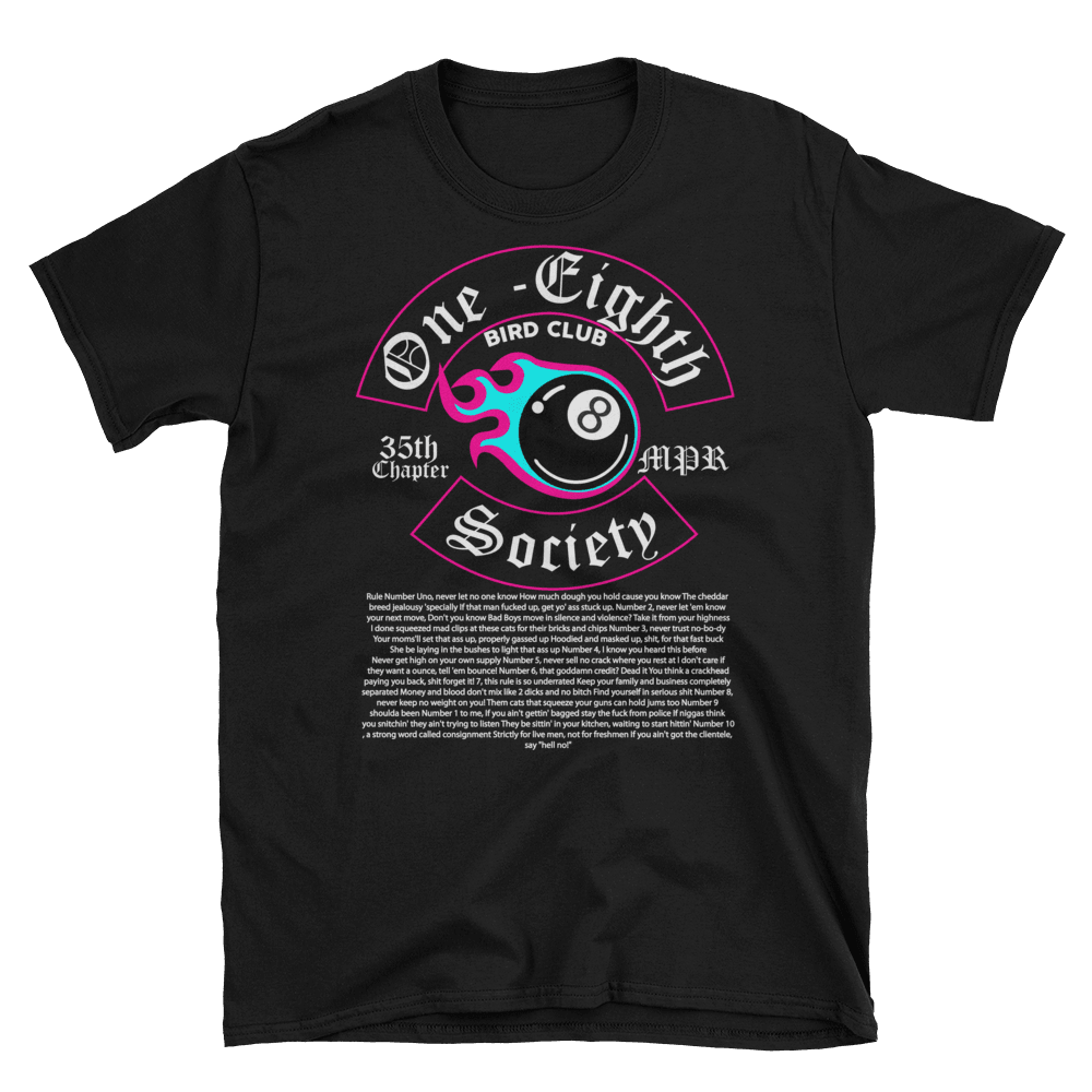 South Beach Jordan 8 "One Eighth" tee - Sneaker Tees to match Air Jordan Sneakers