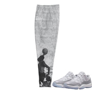 Retro 11 Low Cement Grey "Playground" Joggers - Sneaker Tees to match Air Jordan Sneakers