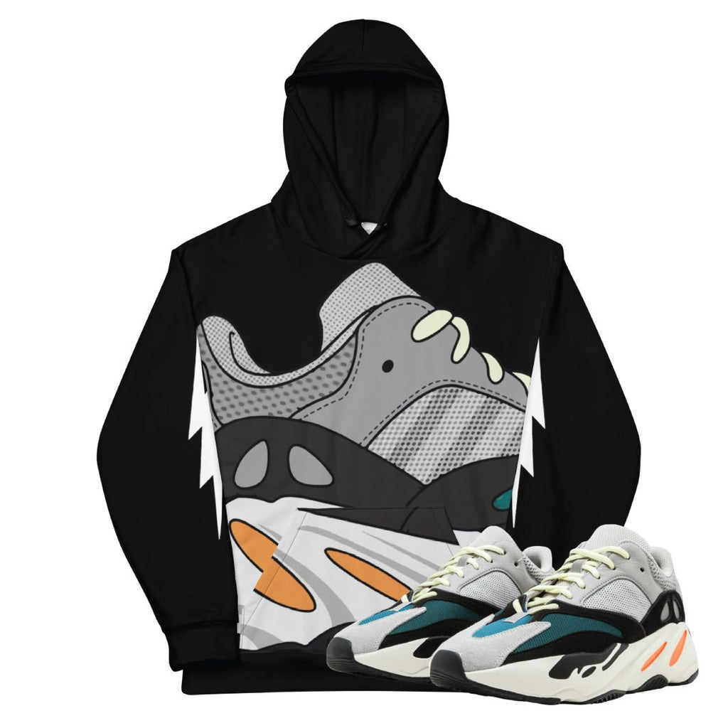 YZY 700 WAVE RUNNER HOODIE - Sneaker Tees to match Air Jordan Sneakers