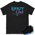 RETRO 6 AQUA LOYALTY SHIRT - Sneaker Tees to match Air Jordan Sneakers