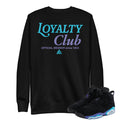 RETRO 6 AQUA LOYALTY SWEATSHIRT - Sneaker Tees to match Air Jordan Sneakers