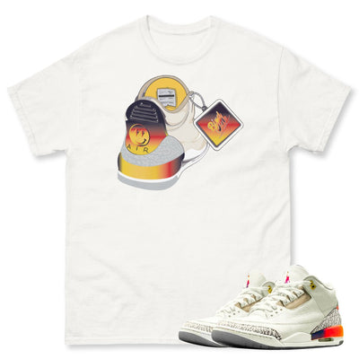 Retro 3 J. Balvin Silhouette Shirt - Sneaker Tees to match Air Jordan Sneakers
