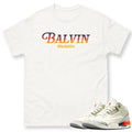 Retro 3 J. Balvin Medellin Sunsets Shirt - Sneaker Tees to match Air Jordan Sneakers