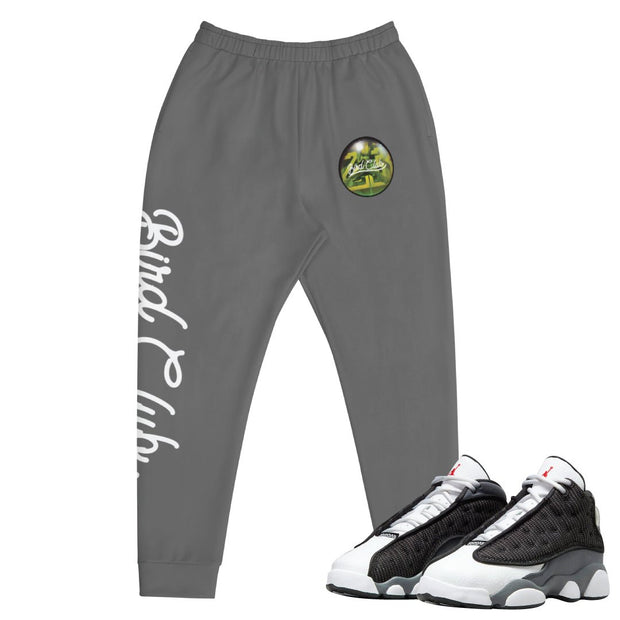 Retro 13 Black Flint Hologram Print Joggers - Sneaker Tees to match Air Jordan Sneakers