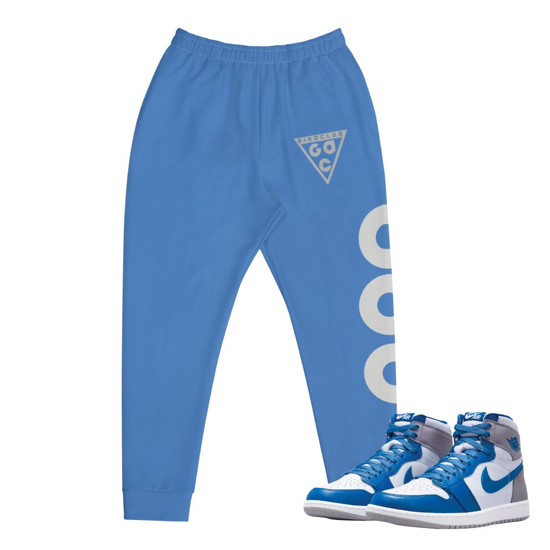 Retro 1 True Blue "GAC" Joggers - Sneaker Tees to match Air Jordan Sneakers