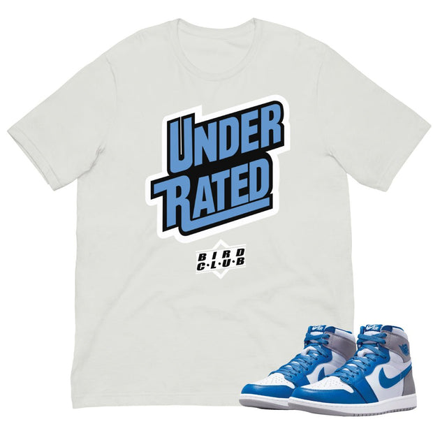 Retro 1 True Blue Pablo Shirt - Sneaker Tees to match Air Jordan Sneakers