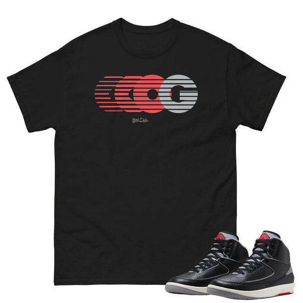 RETRO 2 BLACK CEMENT TRIPLE OG SHIRT - Sneaker Tees to match Air Jordan Sneakers