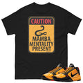 Kobe 5 Protro 'Bruce Lee' CAUTION Shirt - Sneaker Tees to match Air Jordan Sneakers