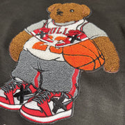 Banned Bear Chenille Sweatshirt - Sneaker Tees to match Air Jordan Sneakers