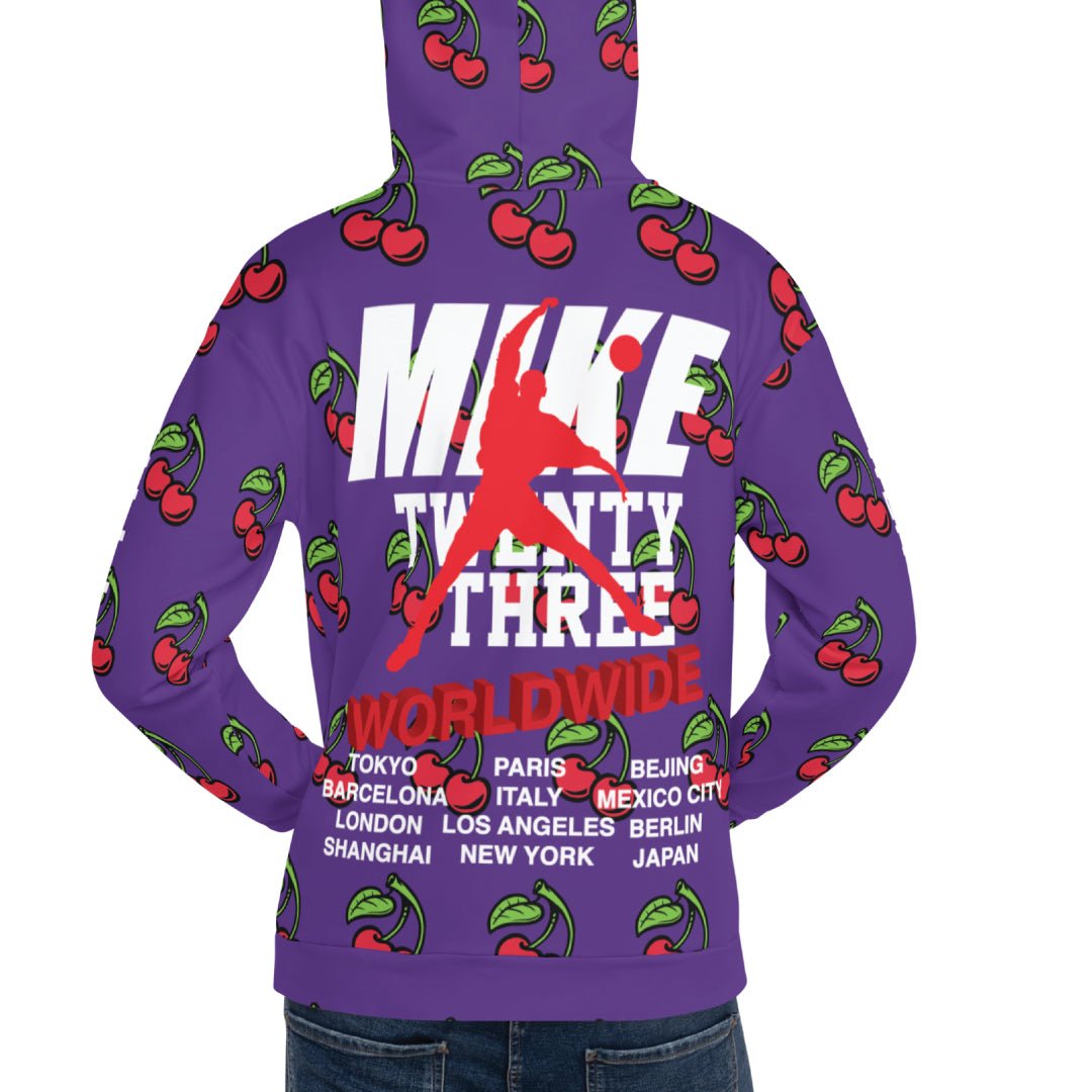 Retro 11 Cherry Red Hoodie - Sneaker Tees to match Air Jordan Sneakers