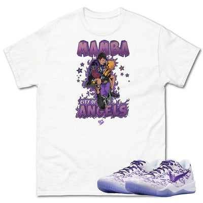 Kobe 8 Protro "Court Purple" Champion Shirt - Sneaker Tees to match Air Jordan Sneakers